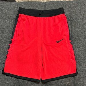 Nike Red and Black Sports Shorts